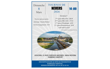 Tournoi de Nevers, Dimanche 8 mars